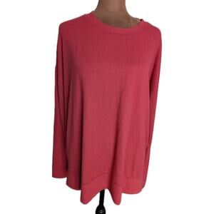 Distressed Lucky Brand Worn in Cozy Soft, Sweater. Sz. Large. Grunge, Normcore.